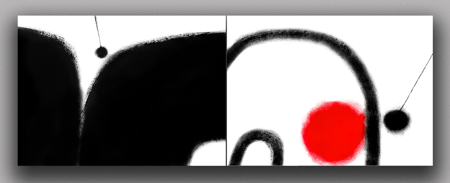 Rytmus vzdálených věcí IX. / The rhythm of distant things - sketches